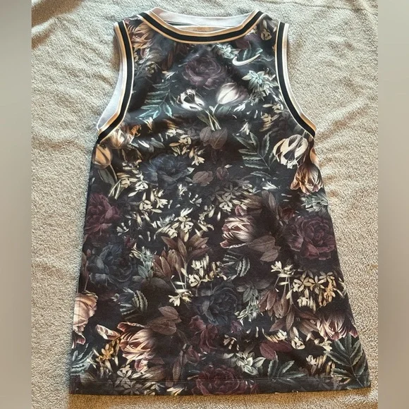 Nike Dri-Fit Women’s Sleeveless Tunic/Dress Floral Small Petite - Picture 3 of 9